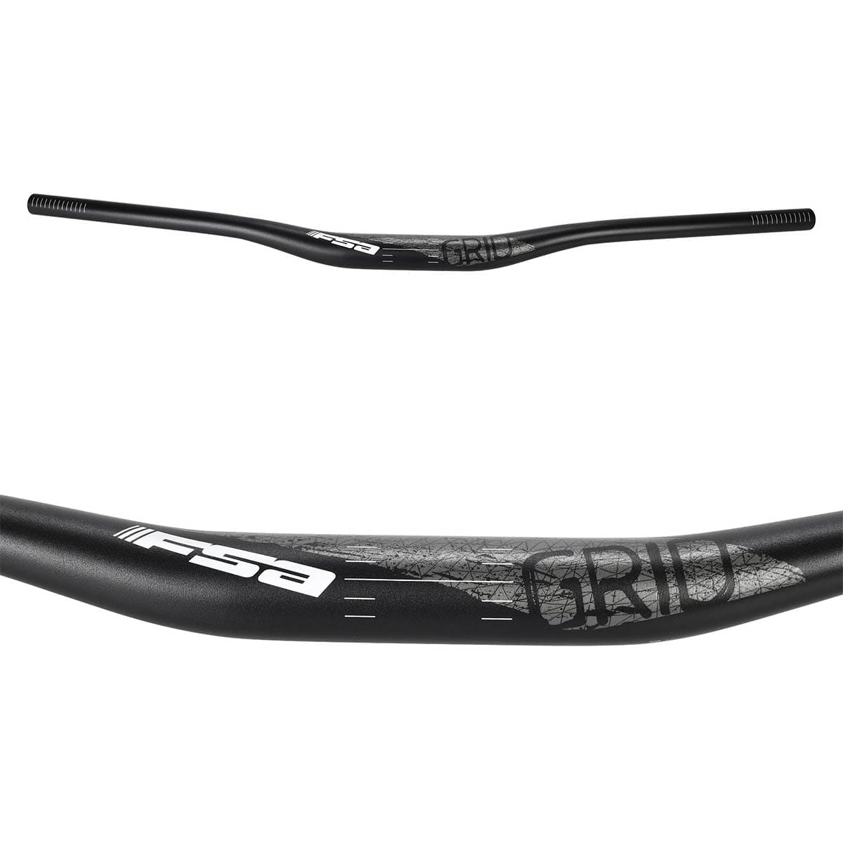 Styr FSA GRID Aluminium Rise 20mm 35/800mm Sort