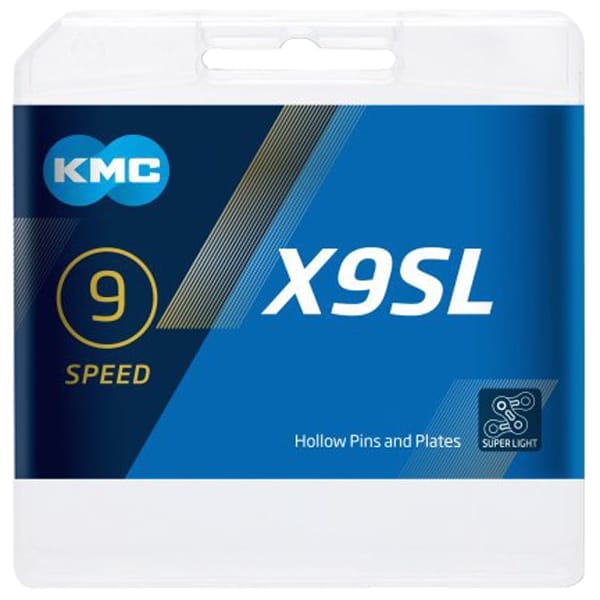 Kette 9-fach KMC X9SL Ti-N Gold