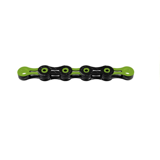 Chaîne 10V KMC DLC10 Noir/Vert
