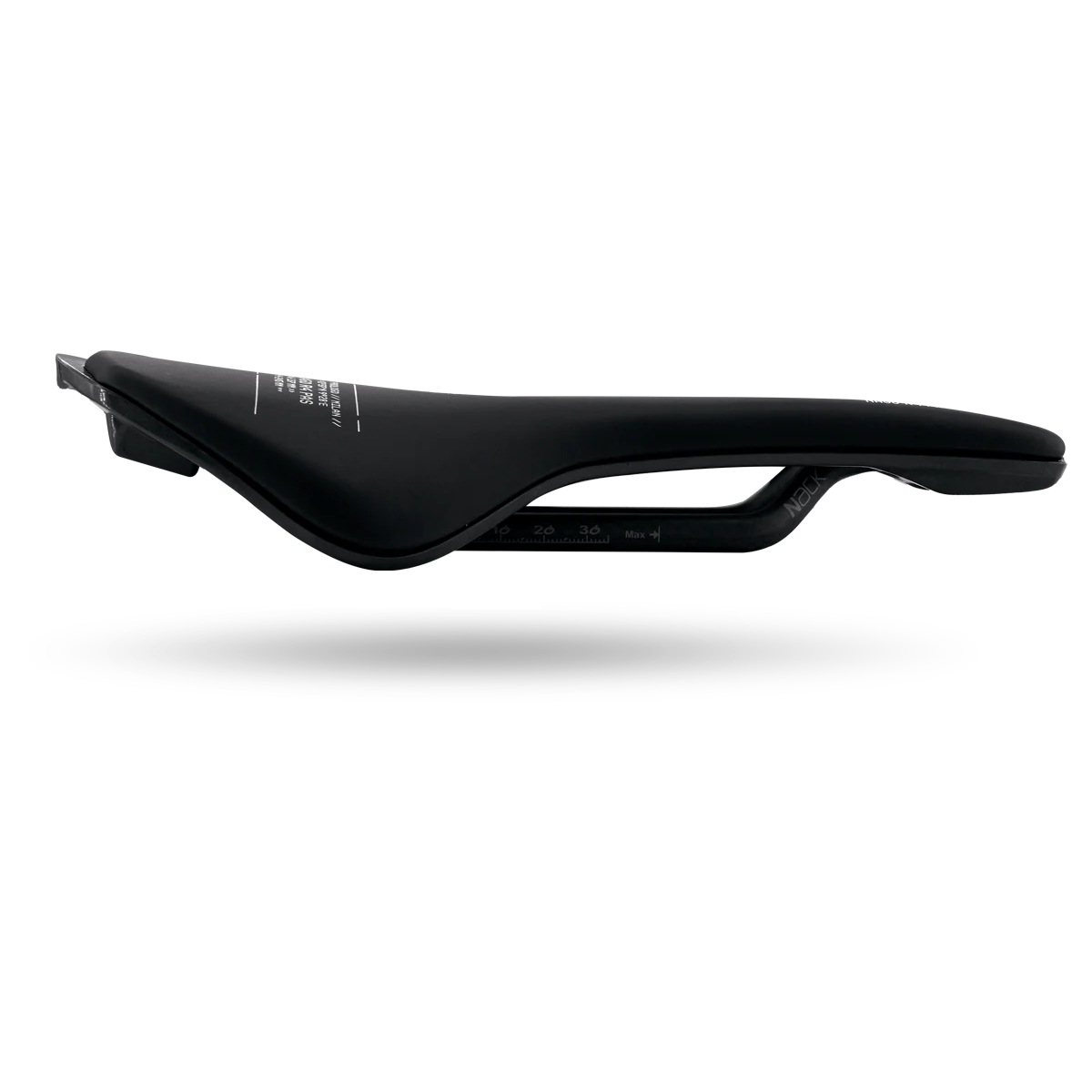 Sadel PROLOGO NAGO R4 PAS 147mm Rails Tirox Sort