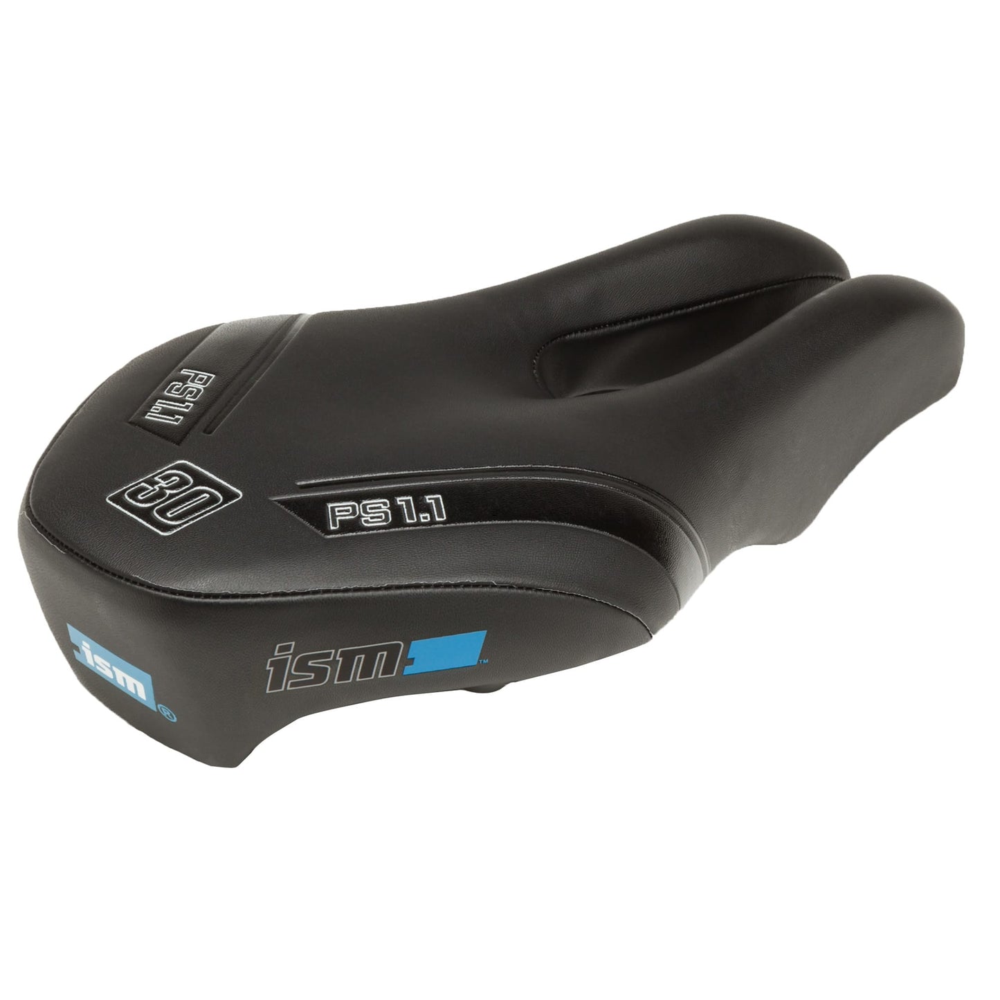Selle ISM PS 1.1 130mm Chromoly-kiskot Musta