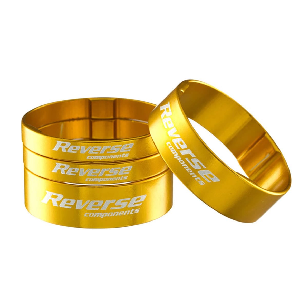 REVERSE Aluminium Ultra-Light 1"1/8 Headset Spacer Kit