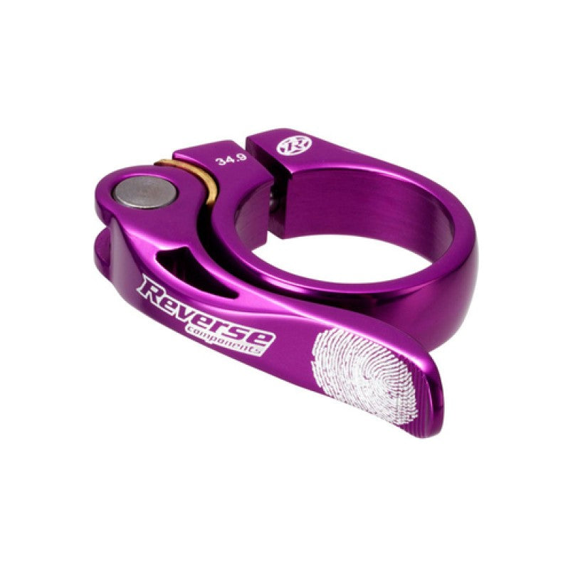 REVERSE COMPONENTS LONG LIFE Quick Release Seat Collar Violet