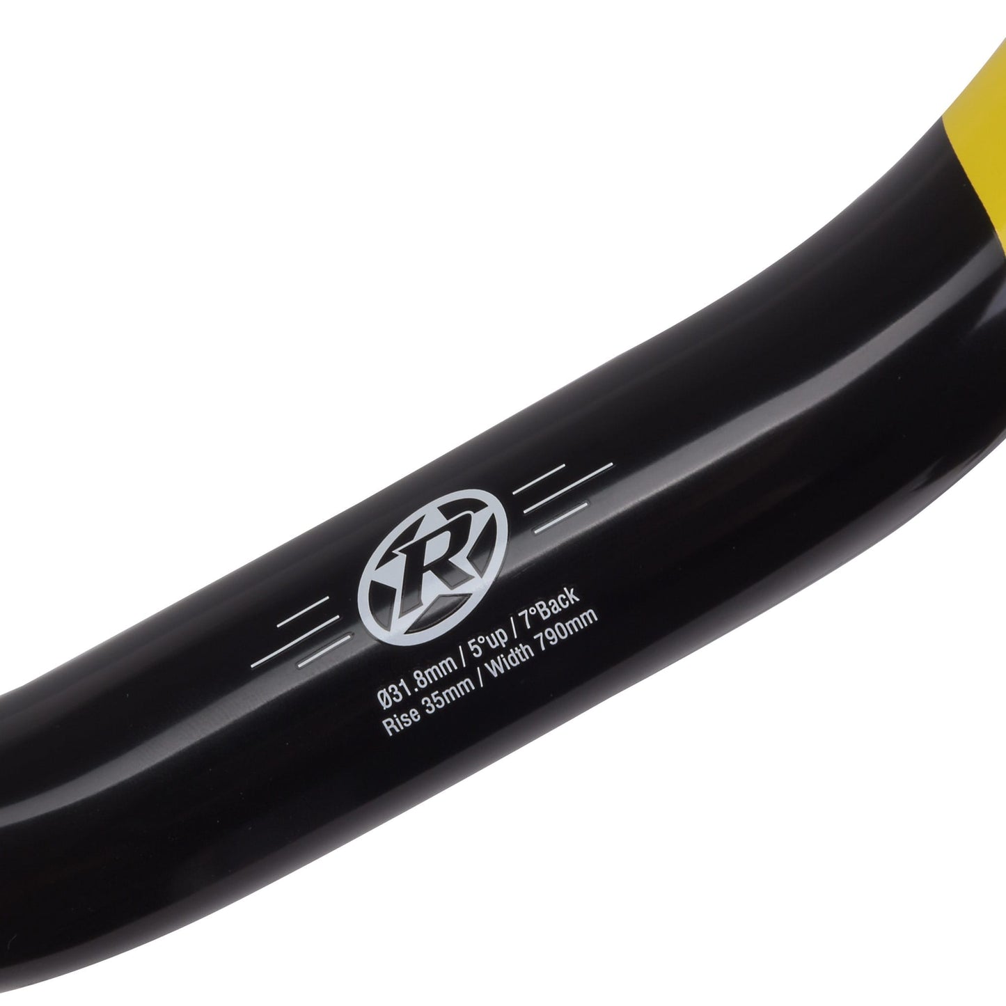 Manubrio REVERSE COMPONENTS BASE Rise 35mm 790mm Nero/Giallo