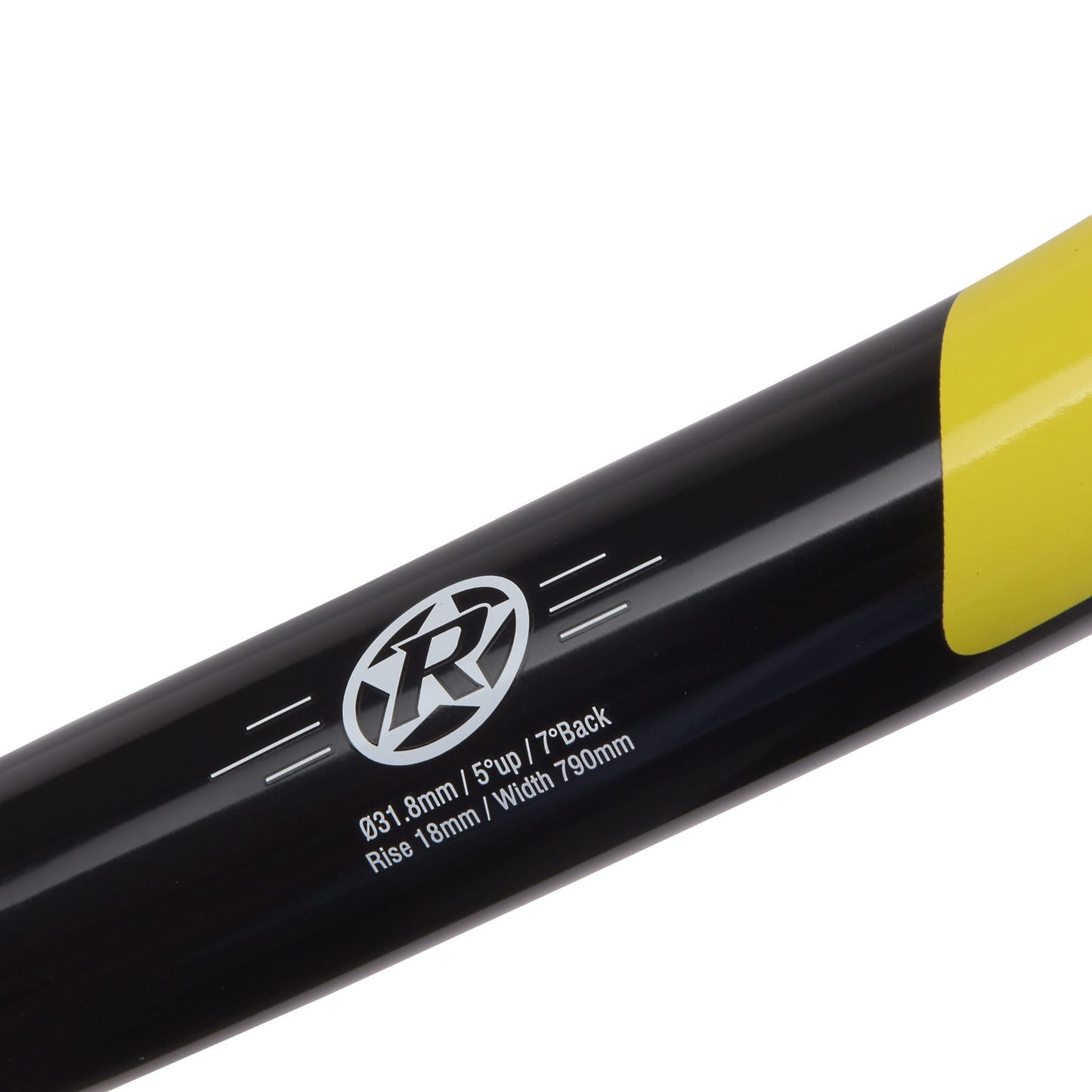 Guiador REVERSE COMPONENTS BASE Rise 18mm 790mm Amarelo