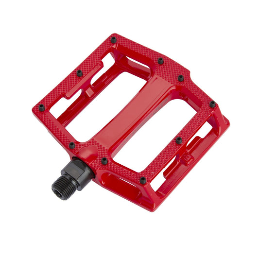 Pédales Plates REVERSE COMPONENTS SUPER SHAPE 3D Rouge