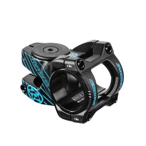 Attacco manubrio REVERSE COMPONENTS BLACK ONE D-2 Nero/Blu