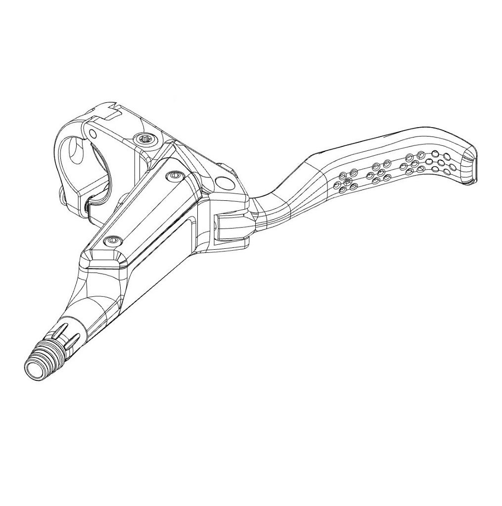 Linker Bremshebel TRP G-SPEC DHR HD-M841