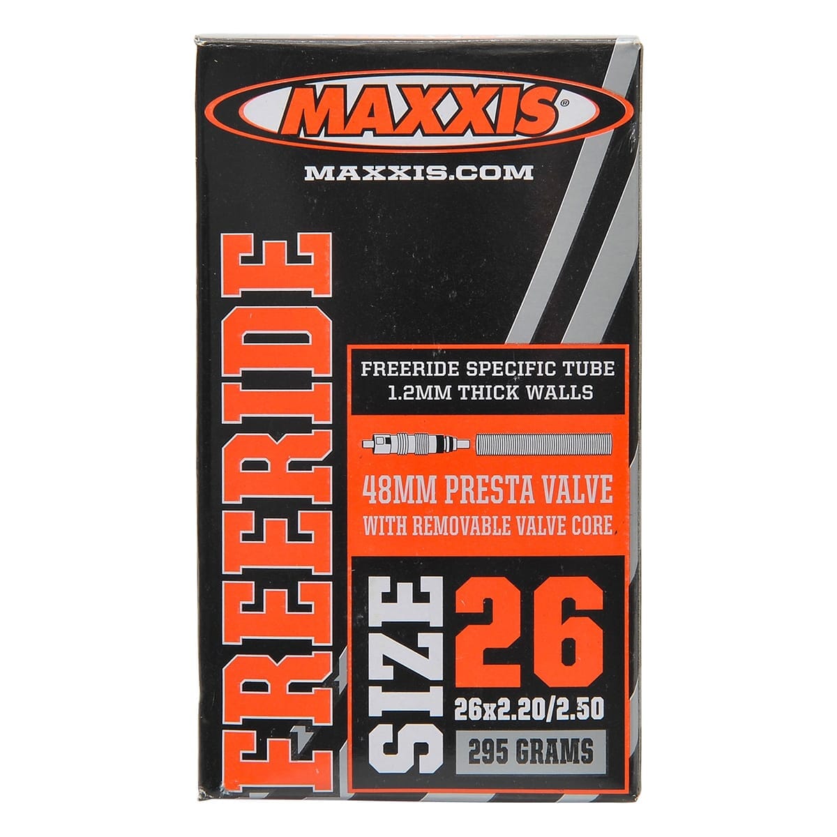 Camera d'aria MAXXIS FREERIDE 26x2,20/2,50 Presta 48mm Nero
