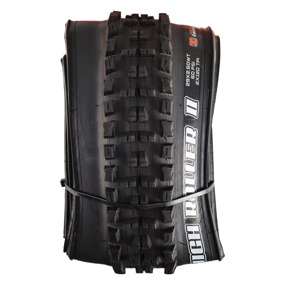 Dæk MAXXIS HIGH ROLLER II 29x2,50 WT Double Down 3C Terra Tubeless Ready Souple Sort