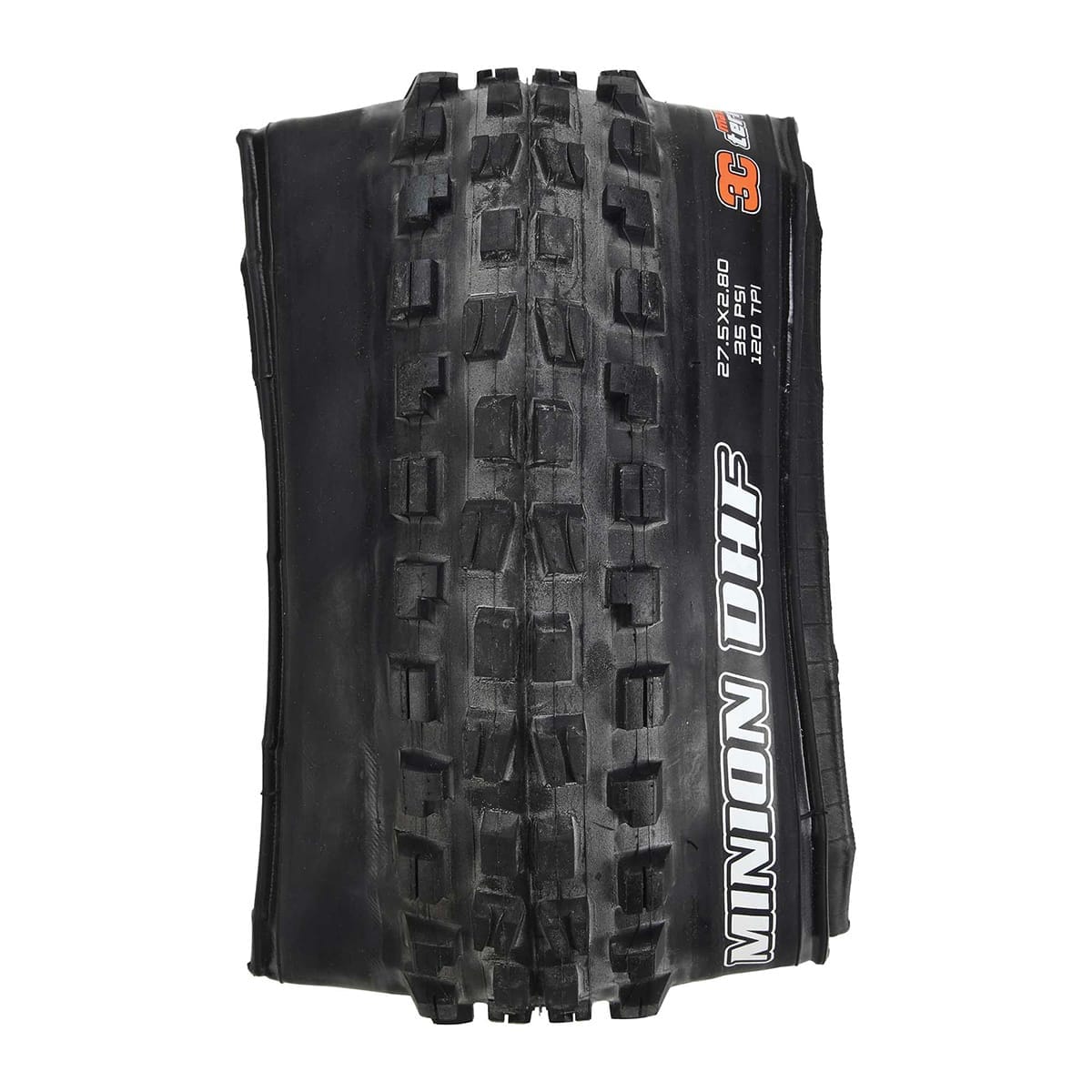 Dæk MAXXIS MINION DHF+ 27,5x2,80 Exo+ 3C Terra Tubeless Ready Souple Sort
