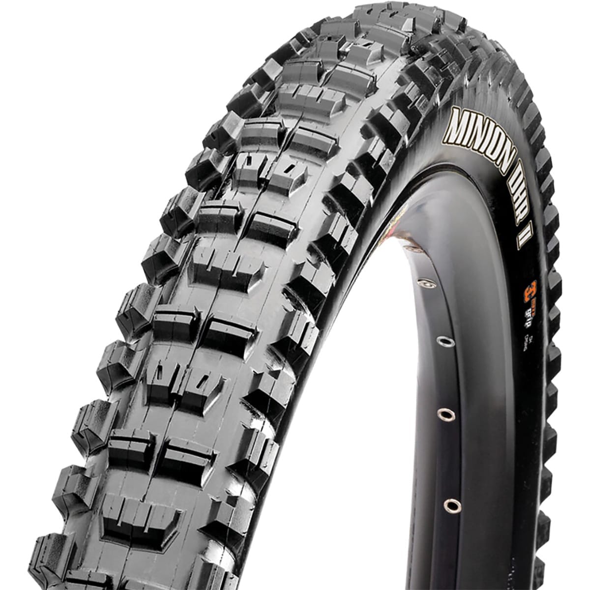 Dæk MAXXIS MINION DHR II 27,5x2,40 WT Exo+ 3C Grip Tubeless Ready Foldbar Sort