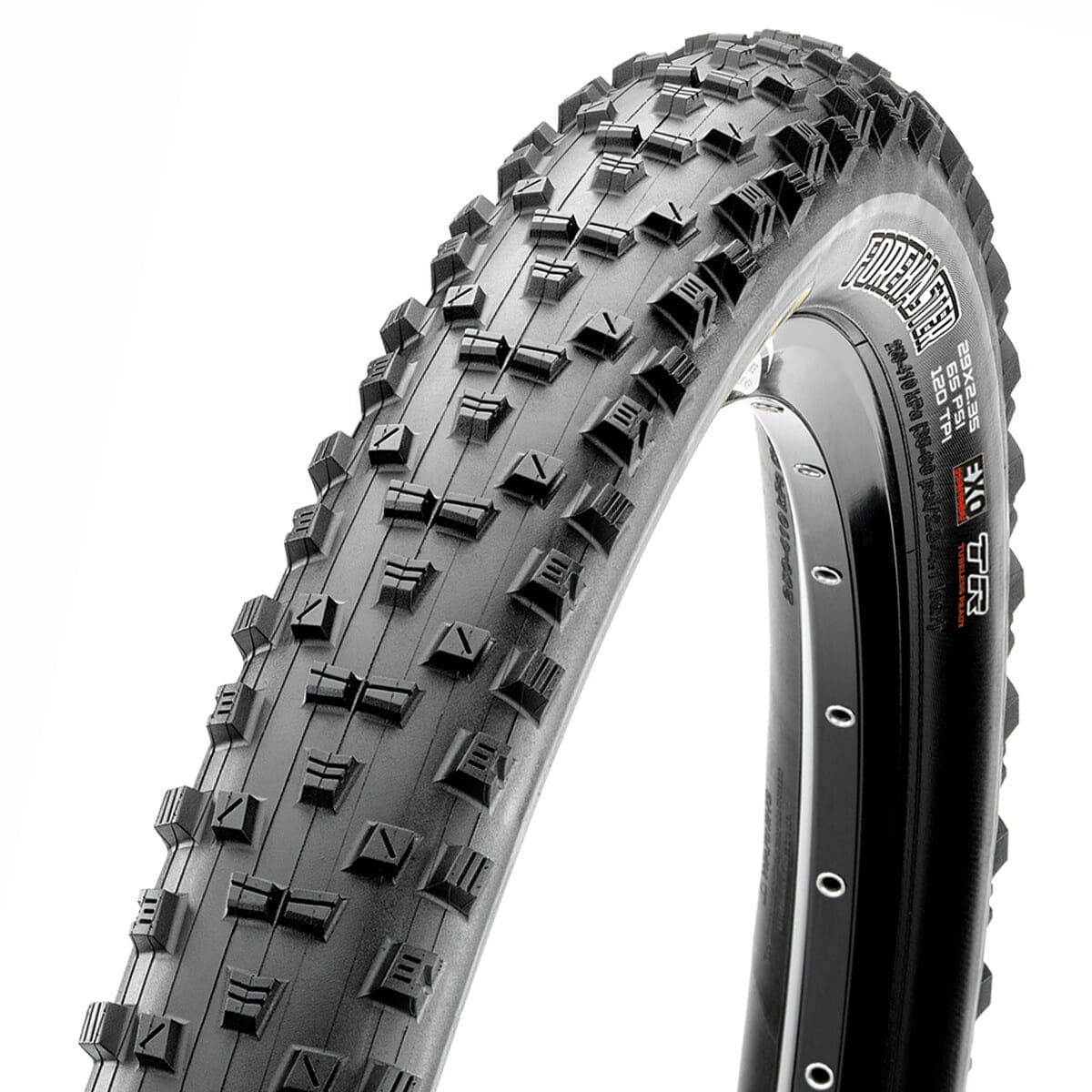 Dæk MAXXIS FOREKASTER 29x2,60 Exo 3C Terra Tubeless Ready Souple Sort