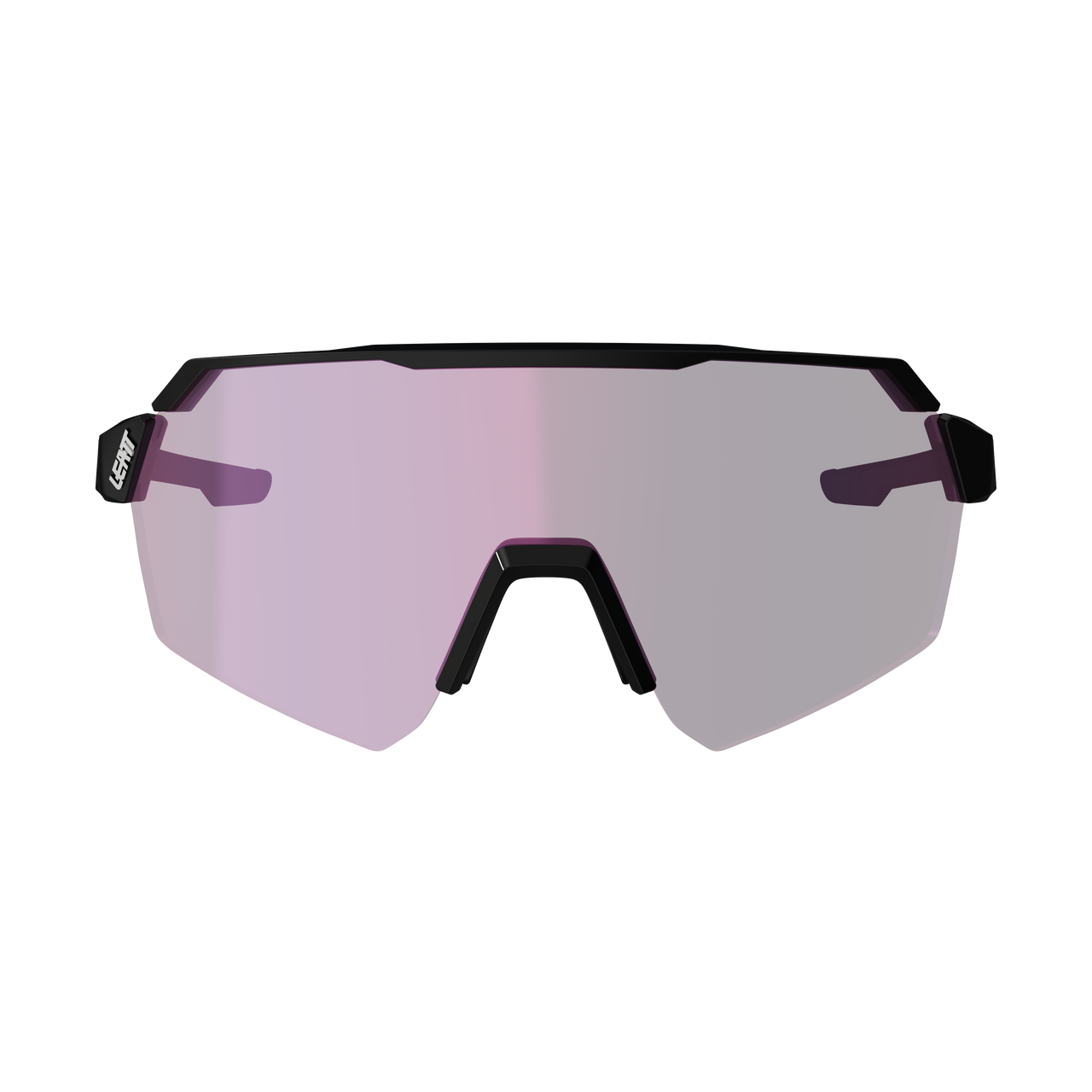 LEATT RIDEVIZ LITE LARGE Satiini Musta Linssi Iriz Crystal Violetti