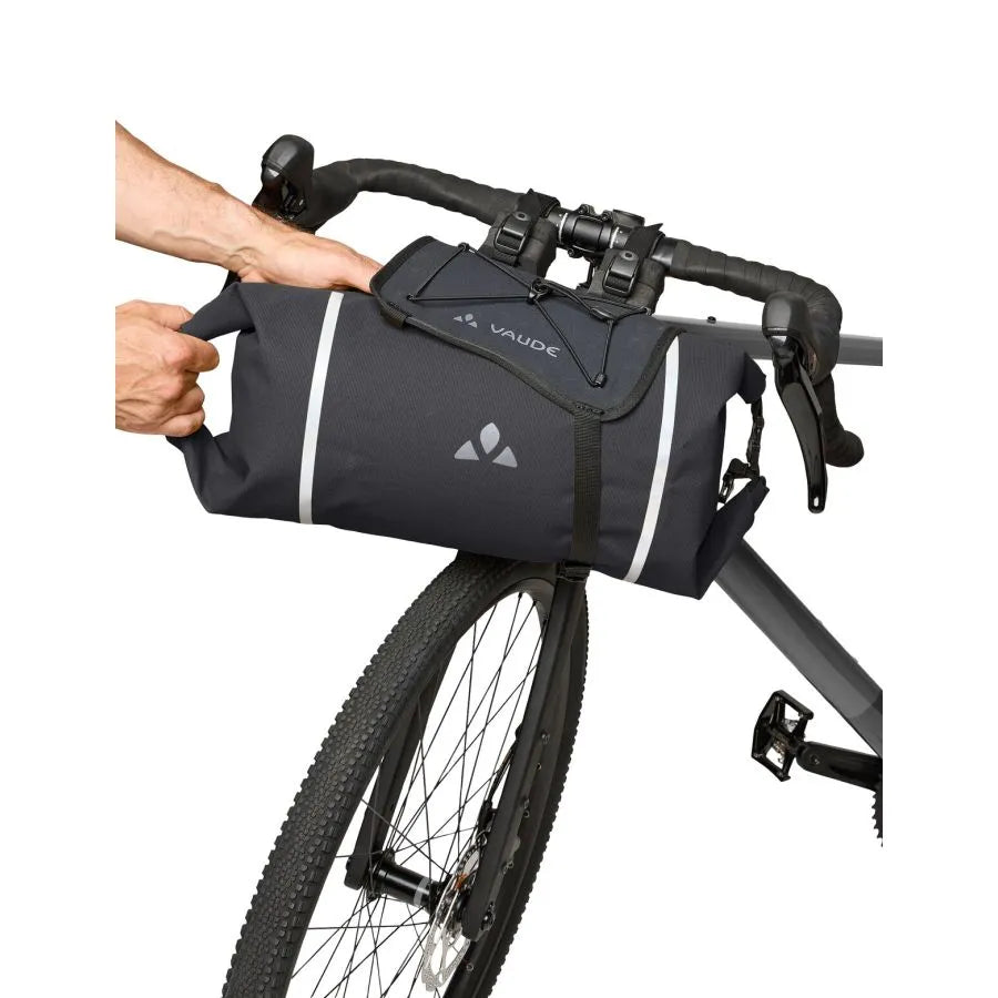 Brašna na řídítka VAUDE TRAILFRONT CAGE 10 L Černá