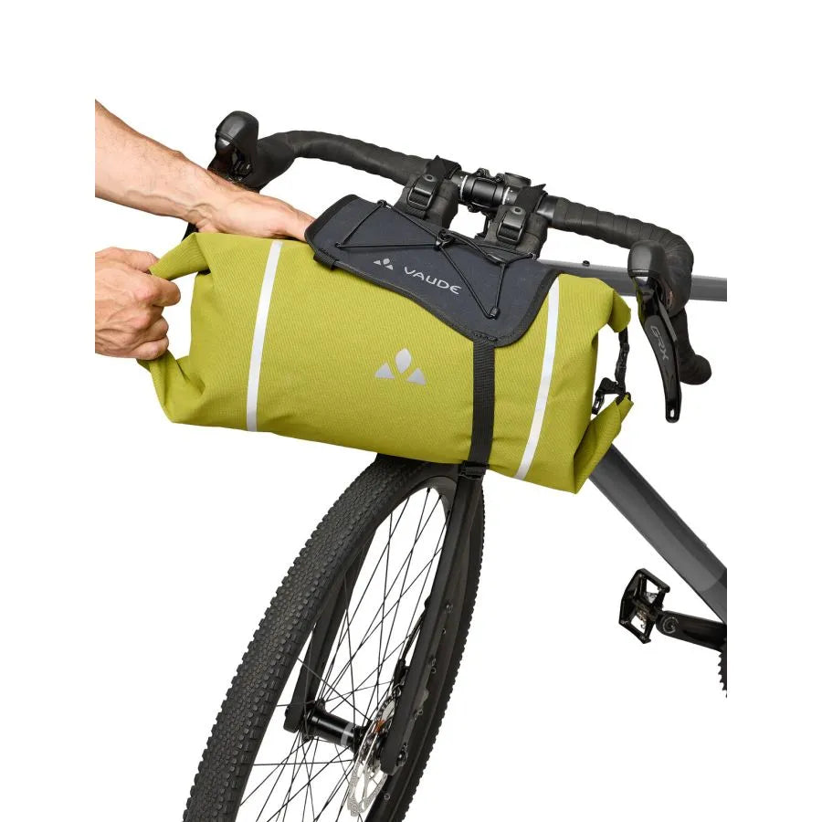 Brašna na řídítka VAUDE TRAILFRONT CAGE 10 L Zelená