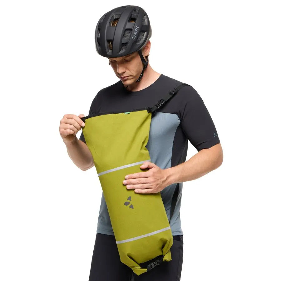 Brašna na řídítka VAUDE TRAILFRONT CAGE 10 L Zelená
