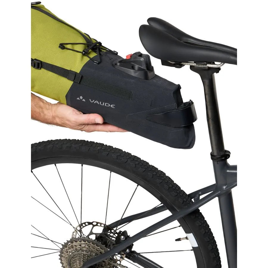 VAUDE TRAILSADDLE COMPACT L 10.5 L Saddle Bag Black/Green