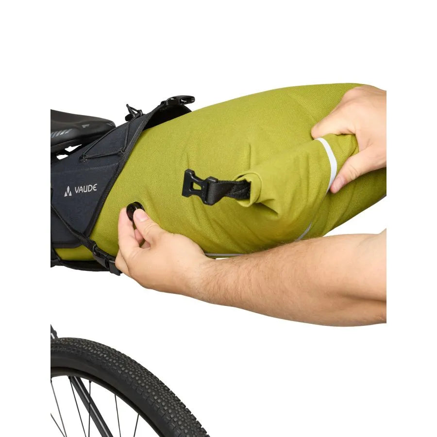 VAUDE TRAILSADDLE CAGE 15 L Saddle Bag Black/Green