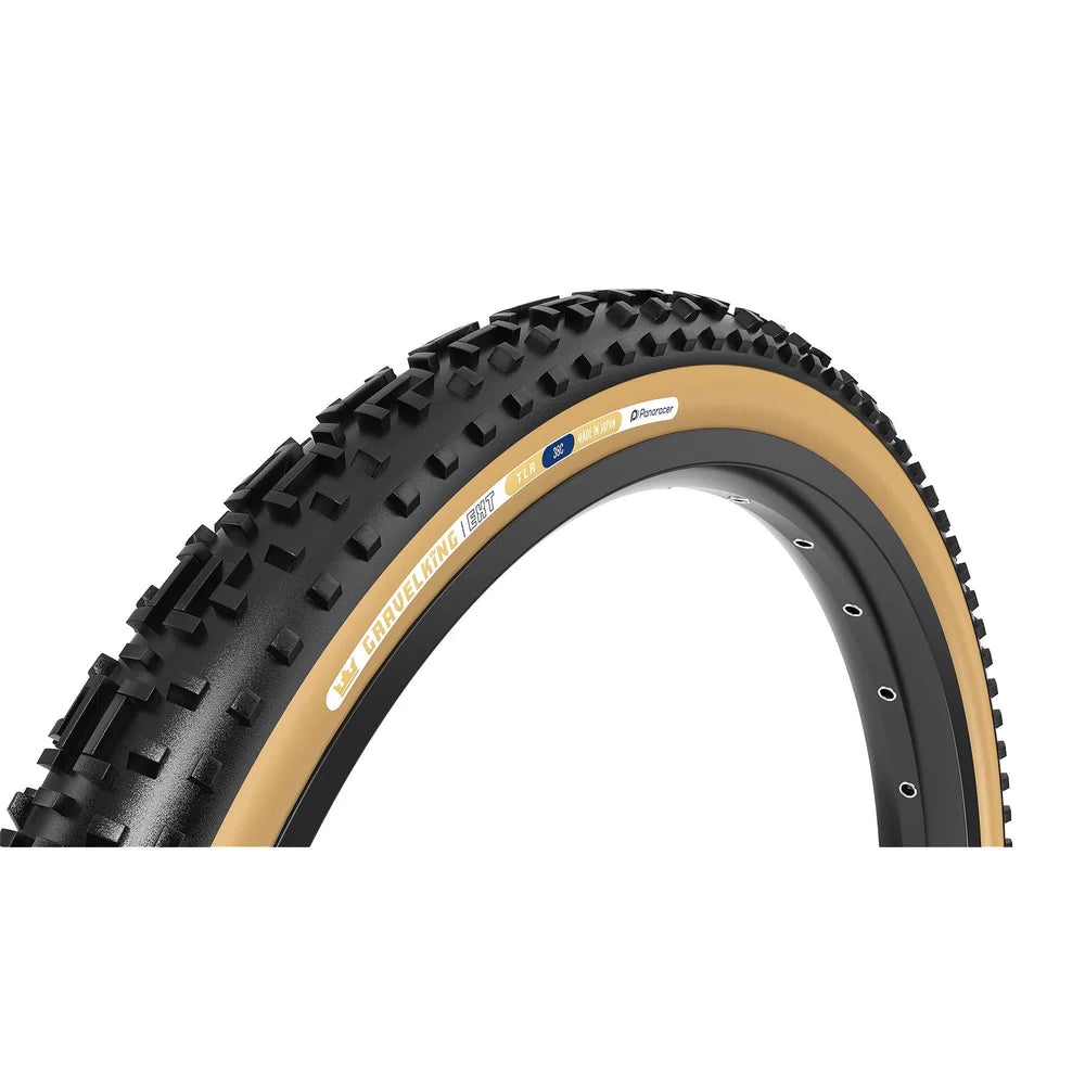Pneu PANARACER GRAVELKING EXT TLC 700c Tubeless Ready Beige