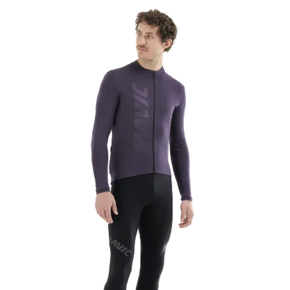 MAVIC AKSIUM THERMO Long Sleeve Jersey Purple