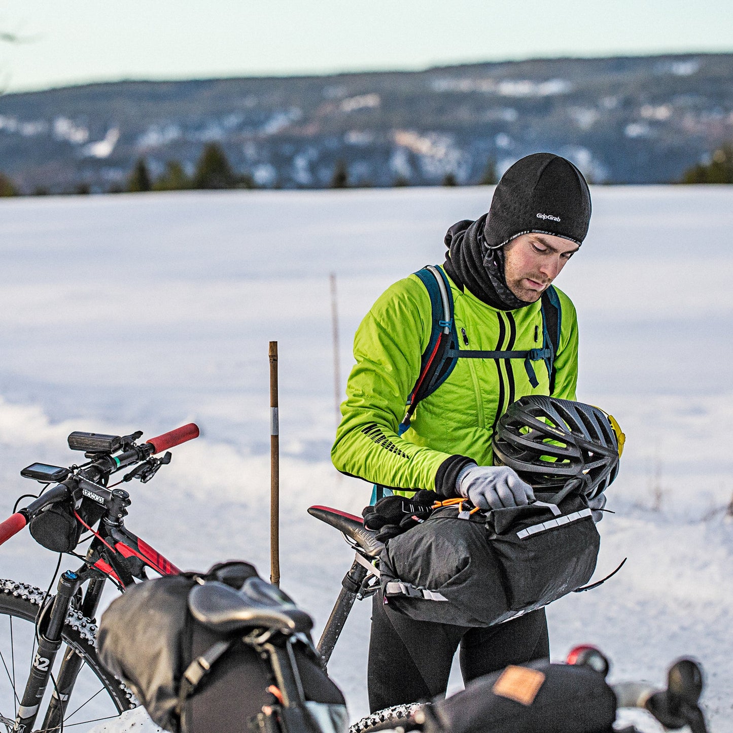 Mössa GRIPGRAB AVIATOR DEEPWINTER Svart