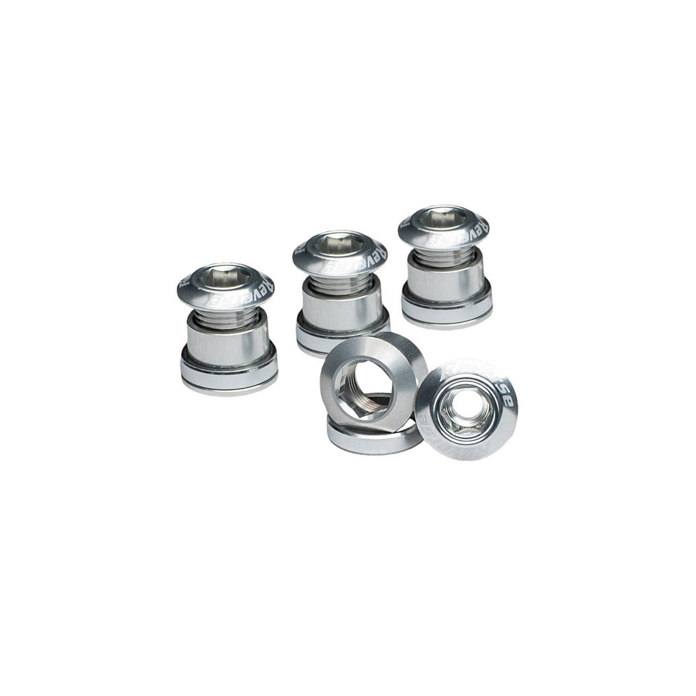 Kit 4 Vis Cheminée REVERSE COMPONENTS Argent
