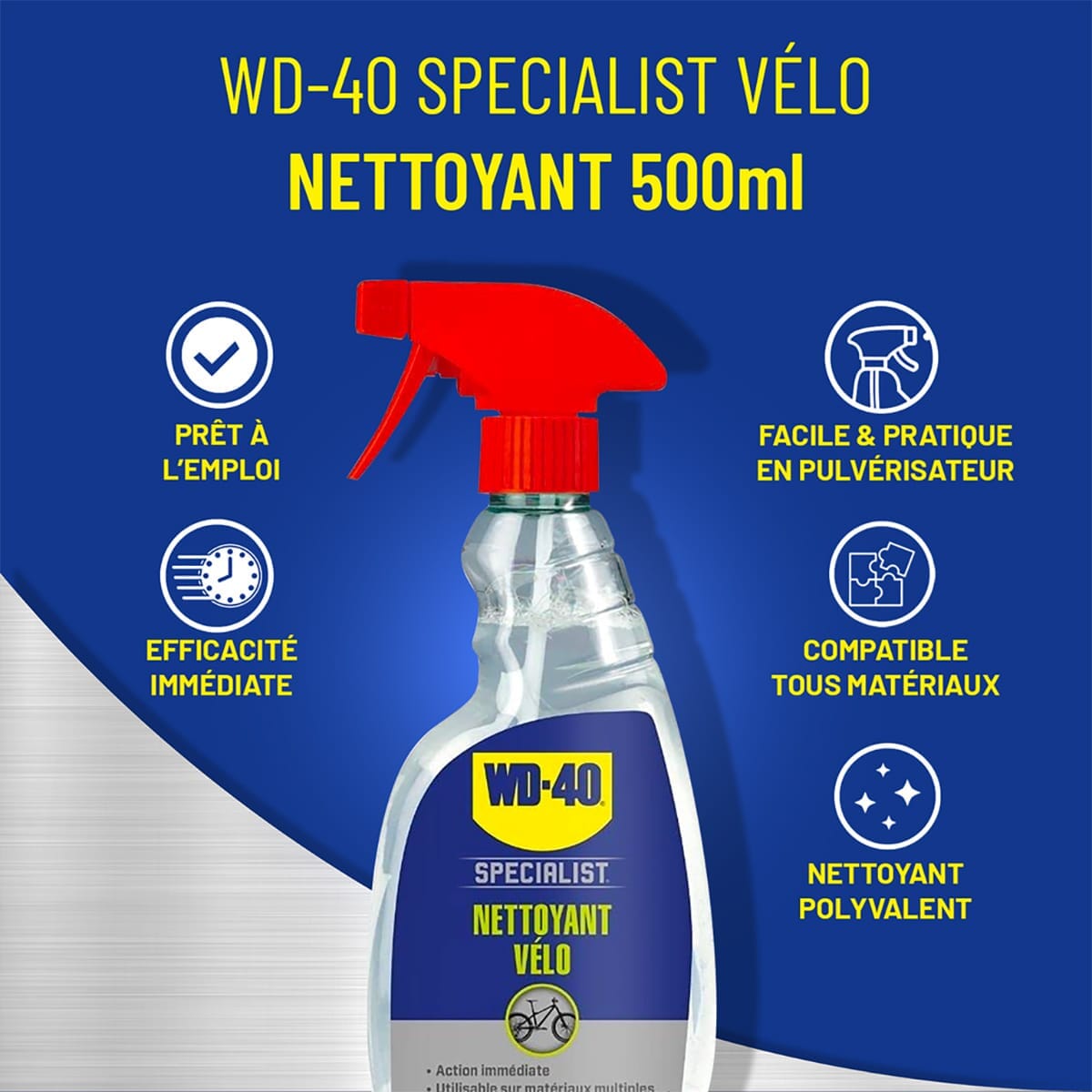 Środek czyszczący do roweru WD-40 BIKE (500 ml)