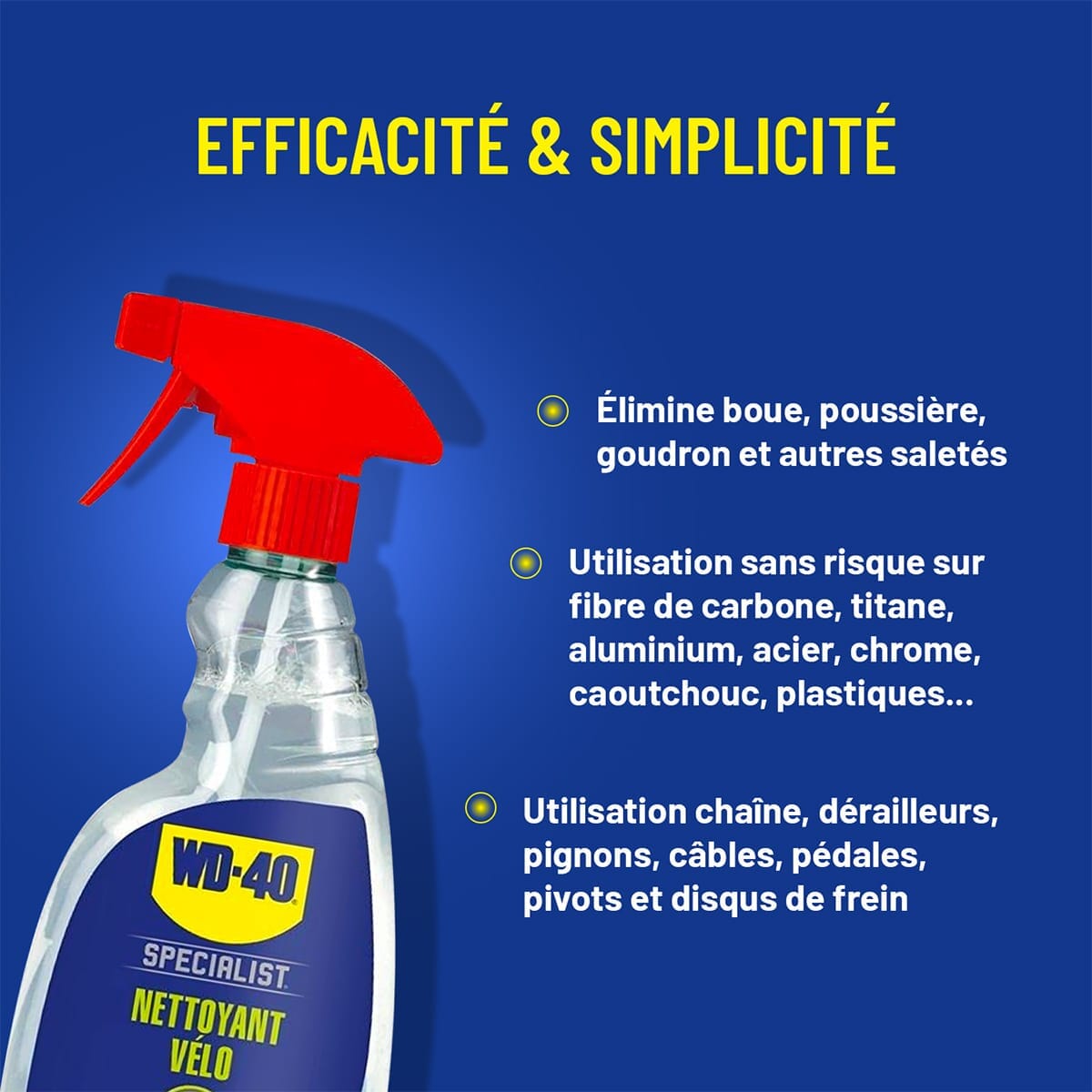 Środek czyszczący do roweru WD-40 BIKE (500 ml)