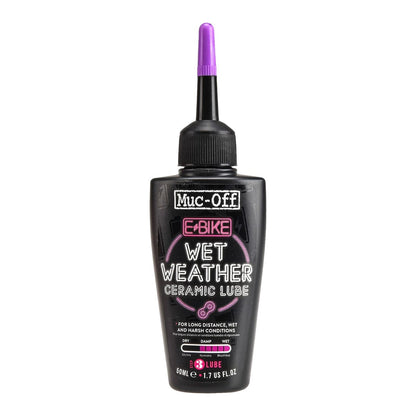MUC-OFF EBIKE WET WEATHER drėgnų sąlygų tepalas elektriniam dviračiui (50 ml)