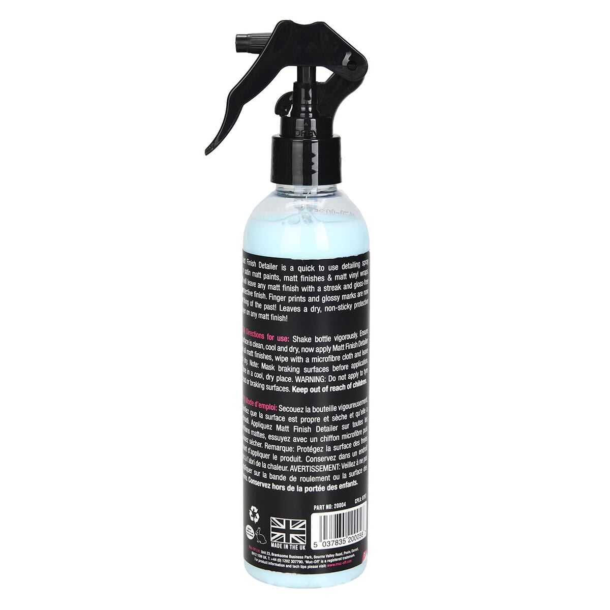 Lustrador MUC-OFF MATT FINISH Atelier (250 ml)