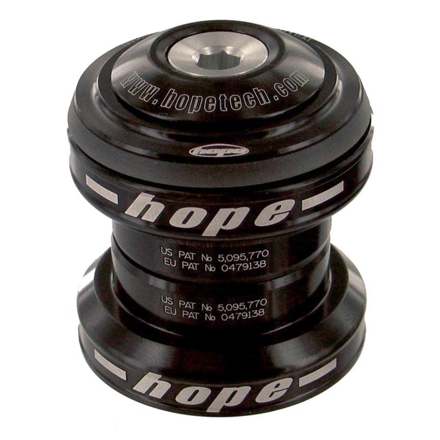 Juego de Dirección Externo HOPE 1"1/8 EC34 Negro