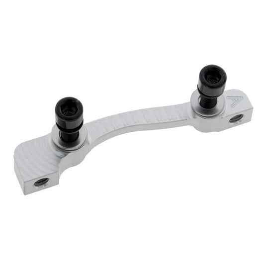 Adaptateur Étrier Avant / Arrière PM / IS HOPE  (Avant 160mm / Arrière 140 mm) #HBMA Argent