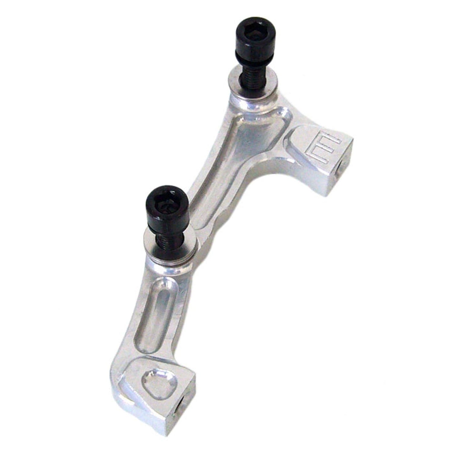 Adaptateur Étrier Avant PM / IS FOX 40 HOPE  Disque 203 mm #HBME Argent