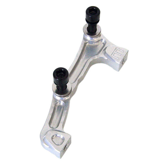 Adaptateur Étrier Avant PM / IS FOX 40 HOPE  Disque 203 mm #HBME Argent