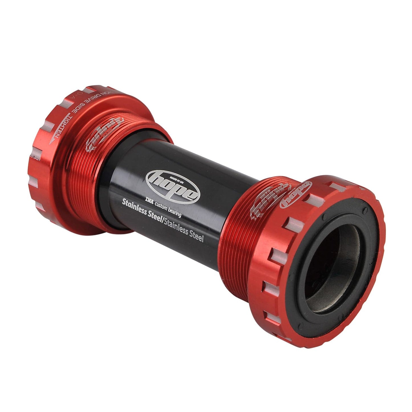 HOPE krankboks 68/73 mm akse 24 mm #BBSSXC rød