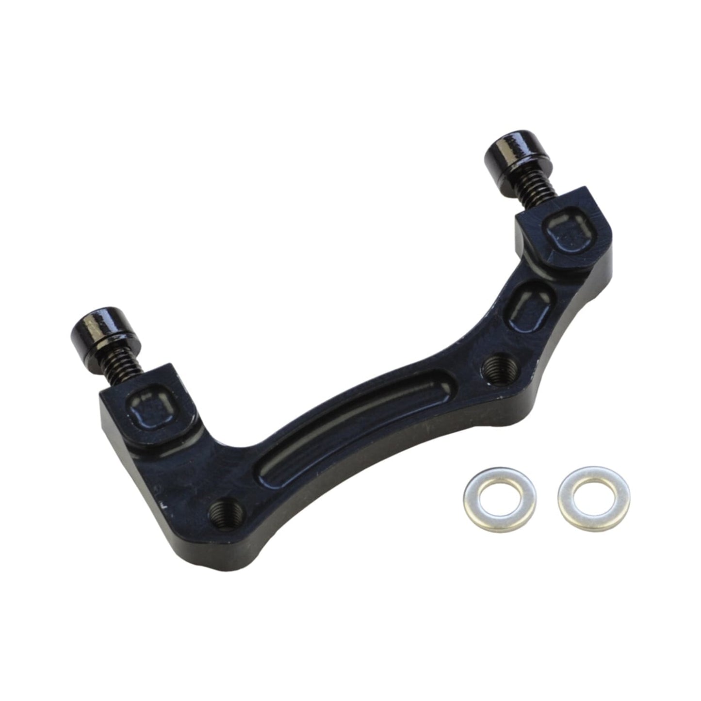 Front / Rear PM / IS Calliper Adapter HOPE (Front 203mm / Rear 183mm) #HBMB Black