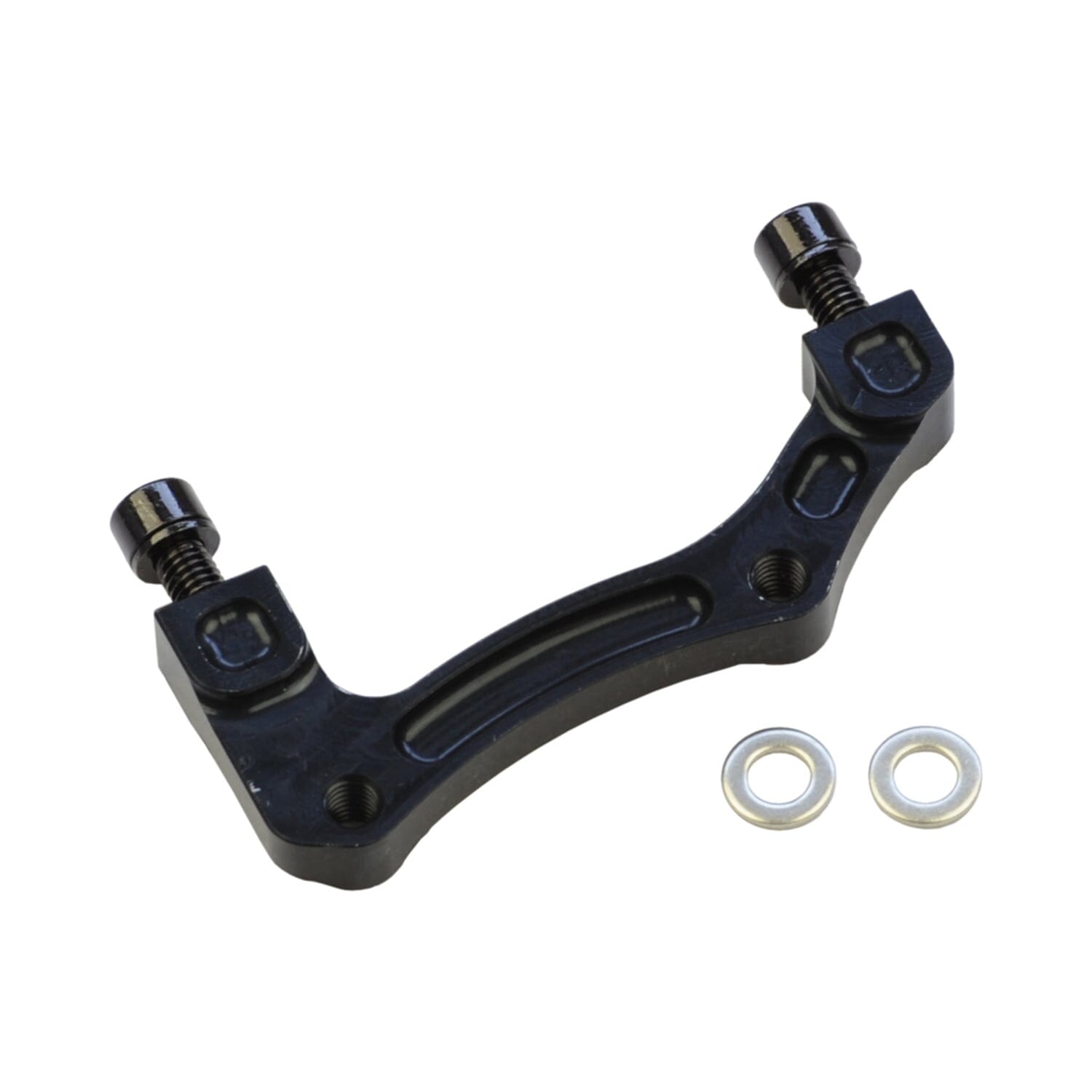 Front / Rear PM / IS Calliper Adapter HOPE (Front 203mm / Rear 183mm) #HBMB Black