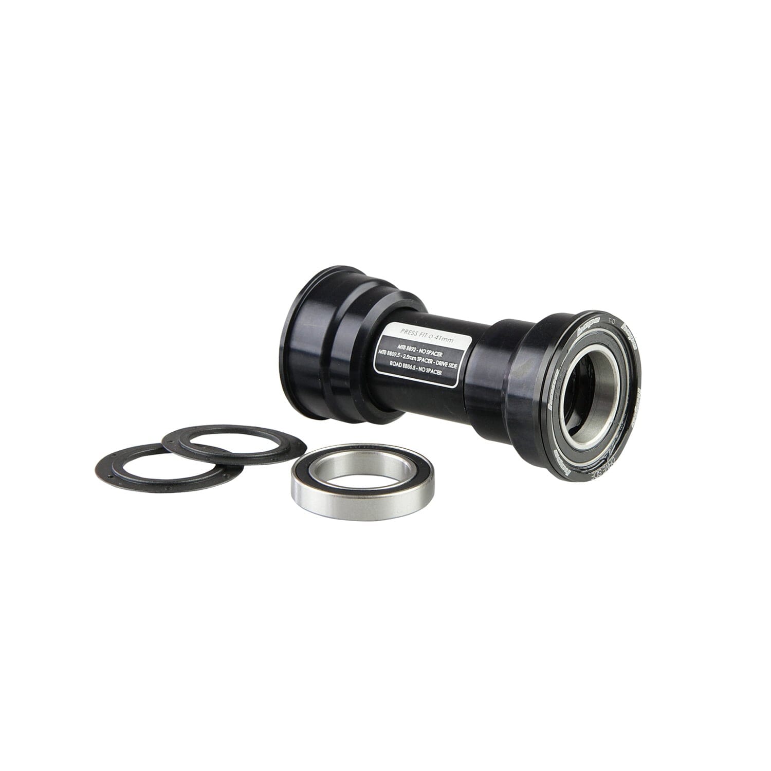 Caixa de Pedaleiro HOPE Press Fit 41 Eixo 24 mm #BBPF41SSN