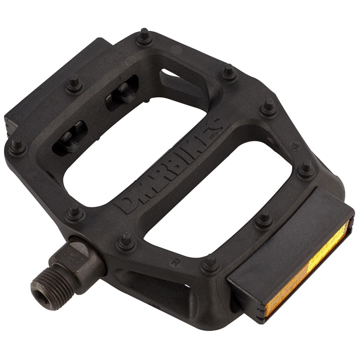 Pedais Planos DMR V6 com Refletores Preto