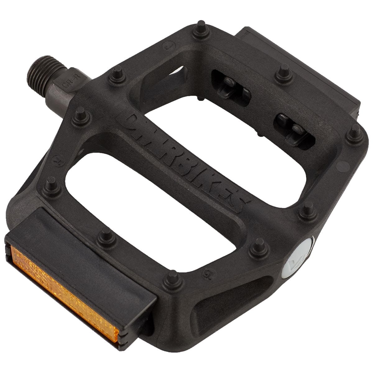 Pedais Planos DMR V6 com Refletores Preto