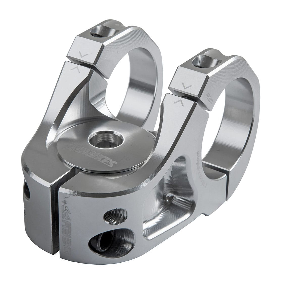 Attacco manubrio DMR DEFY35 Rise 5mm Argento