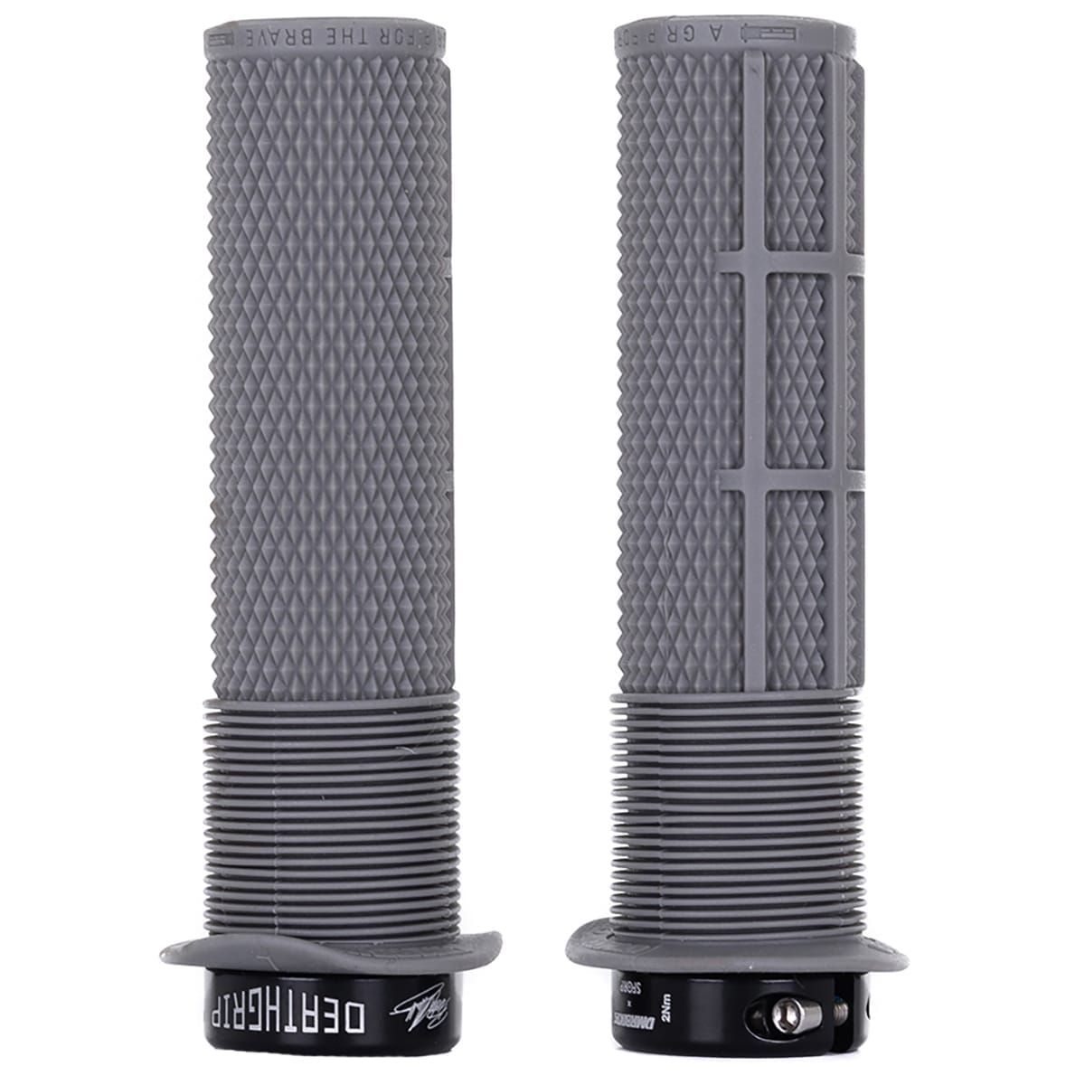 Grips DMR DEATHGRIP Flange Medium Lock-on Grå