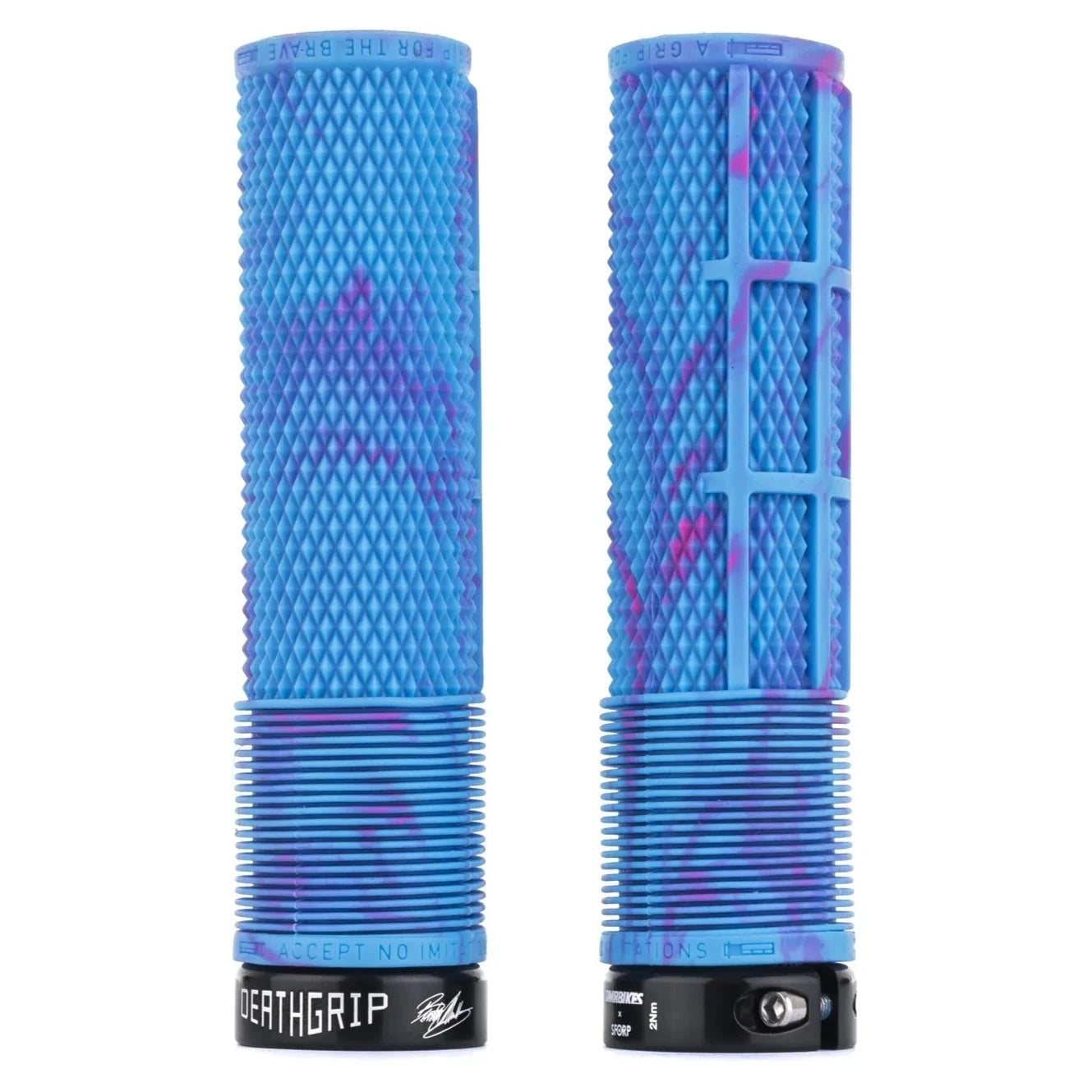 Grips DMR DEATHGRIP Medium Lock-On Camo/Blå