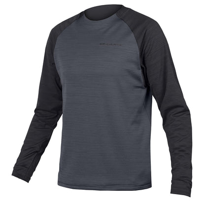 ENDURA SINGLETRACK FLEECE Paita Pitkät Hihat Musta