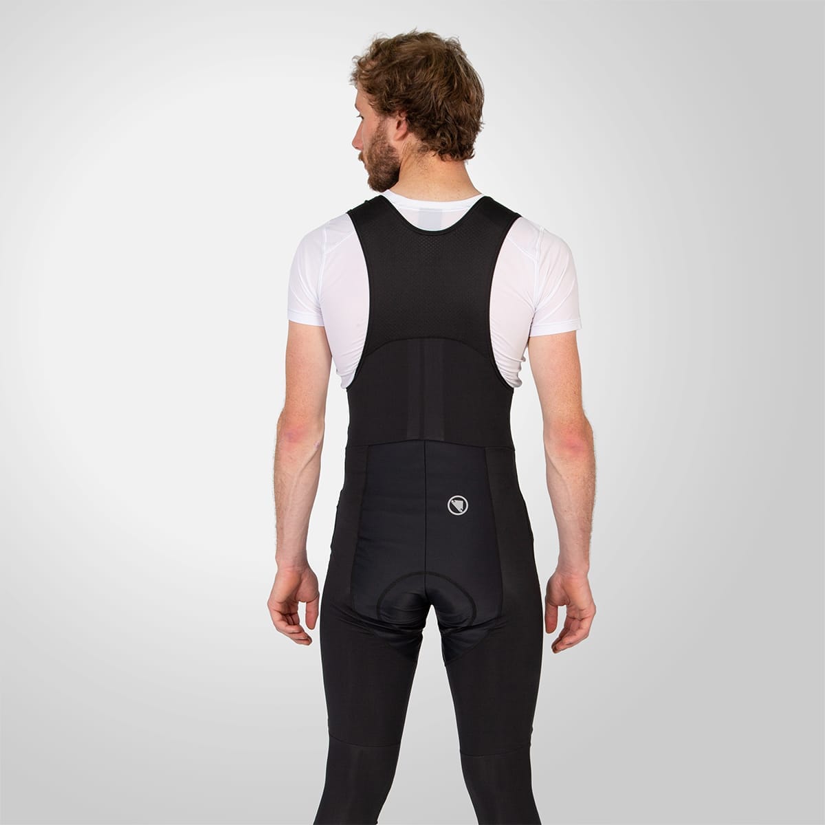 Culote Largo con Tirantes ENDURA WINDCHILL Negro/Amarillo