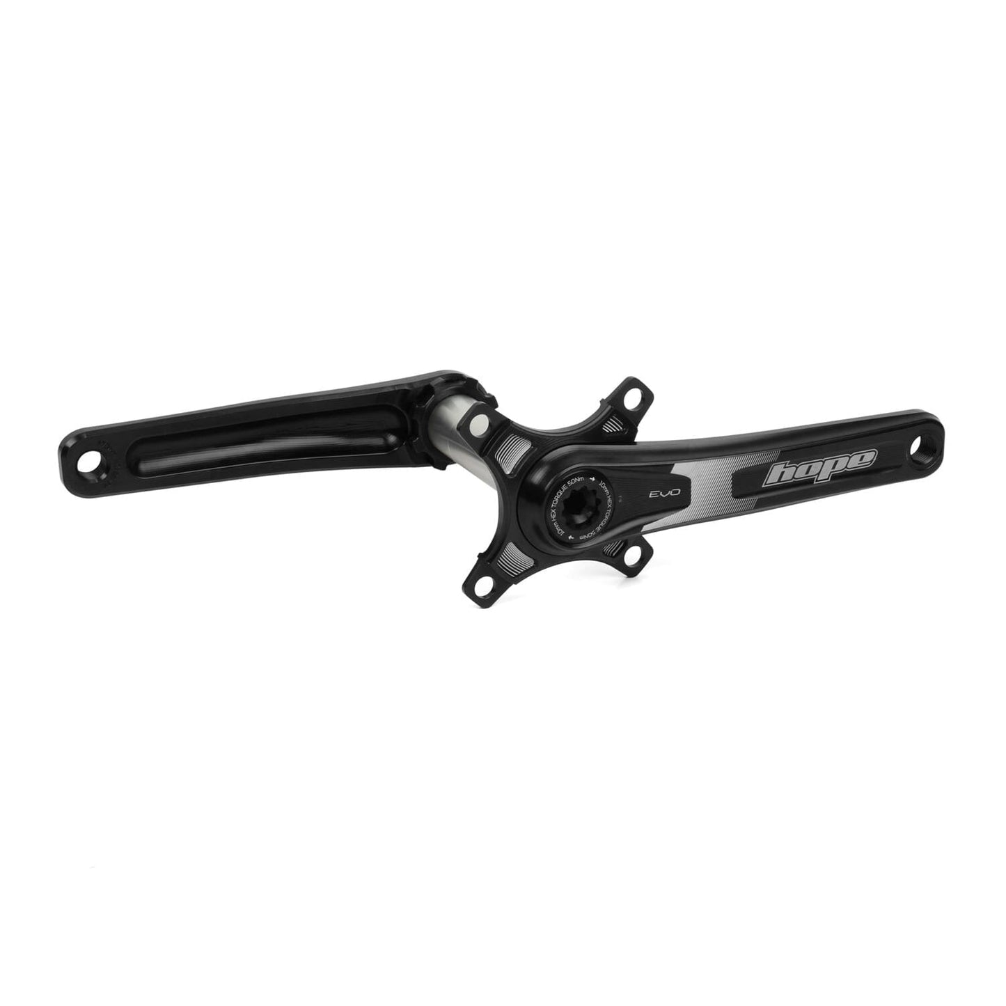 Manivelas HOPE EVO Caixa de Pedaleiro 68/73 mm (Com Estrela Mono) Preto