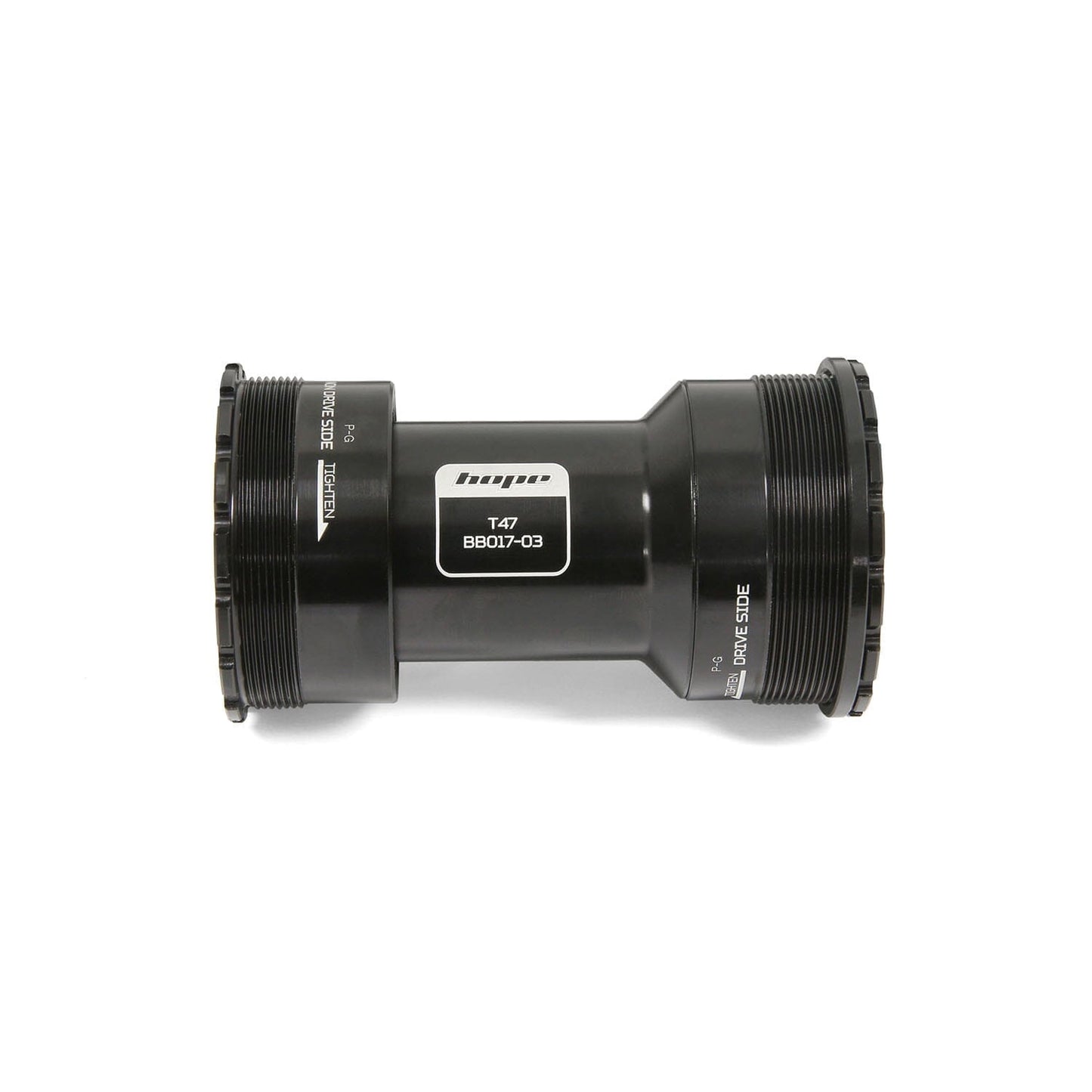 Tretlagergehäuse HOPE T47 86/92 mm Achse 30 mm #BBT478630SSN Schwarz