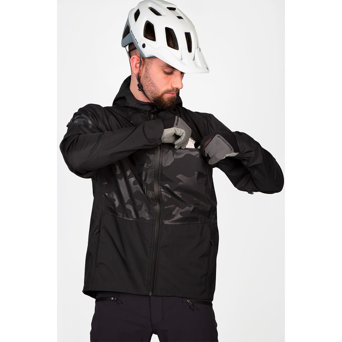 Jakke ENDURA SINGLETRACK II Sort