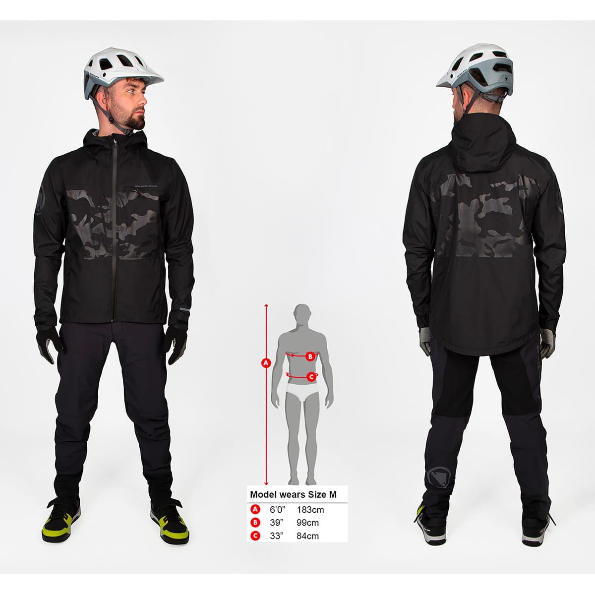 Jakke ENDURA SINGLETRACK II Sort